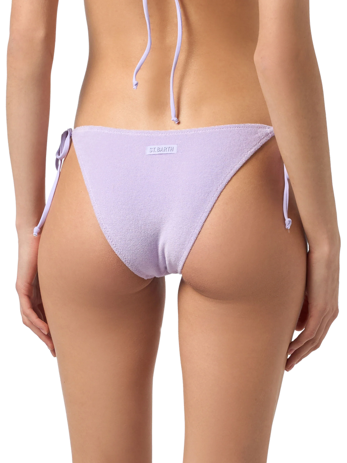 Terry Virgo Swim Briefs Pink Bottom