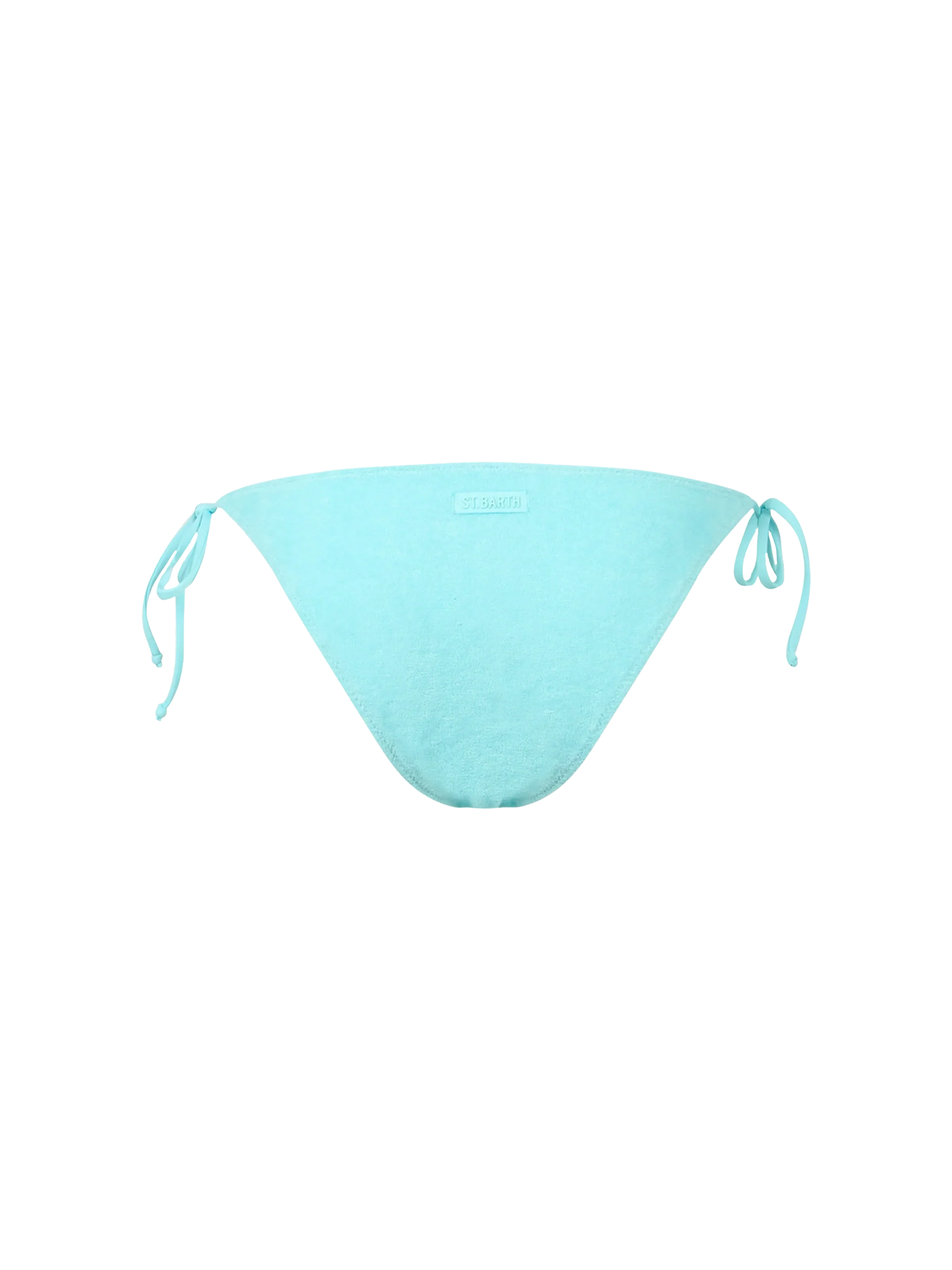 Virgo Terry Effect Bikini Briefs Green Bottom