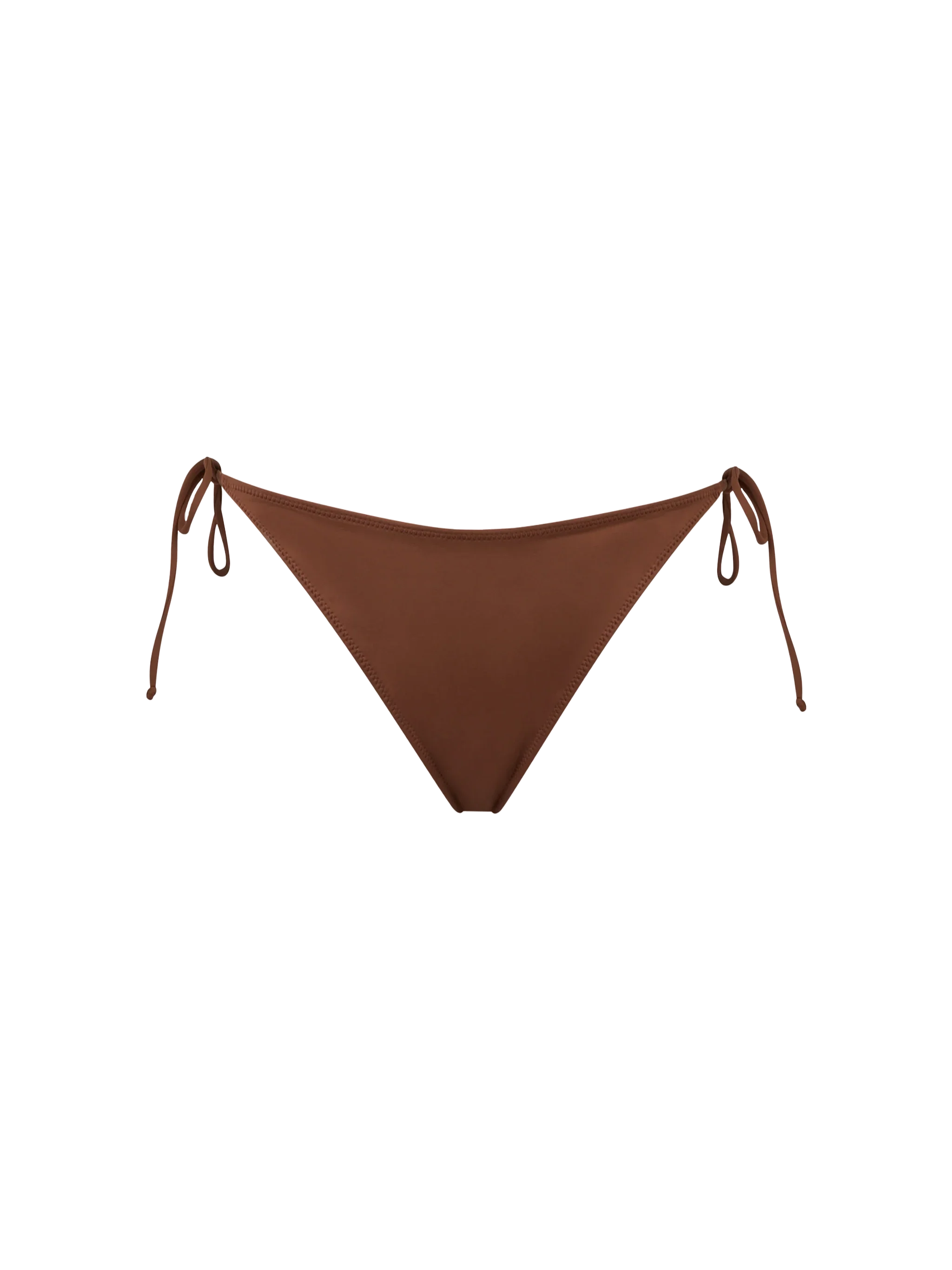 Virgo Classic Swim Briefs With Rhinestones Brown Bottom