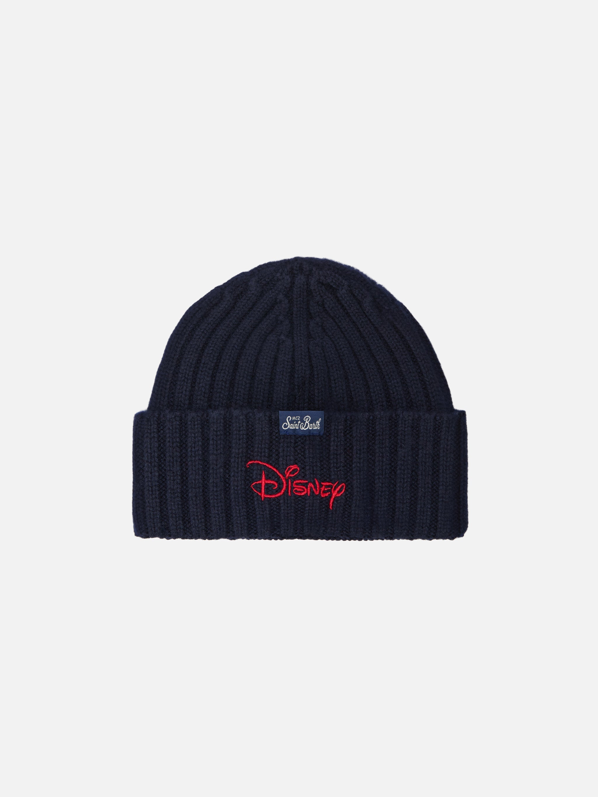 Wengen Jr Beanie With Mickey Mouse Patch And Embroidery | Disney Special Edition Blue Hat