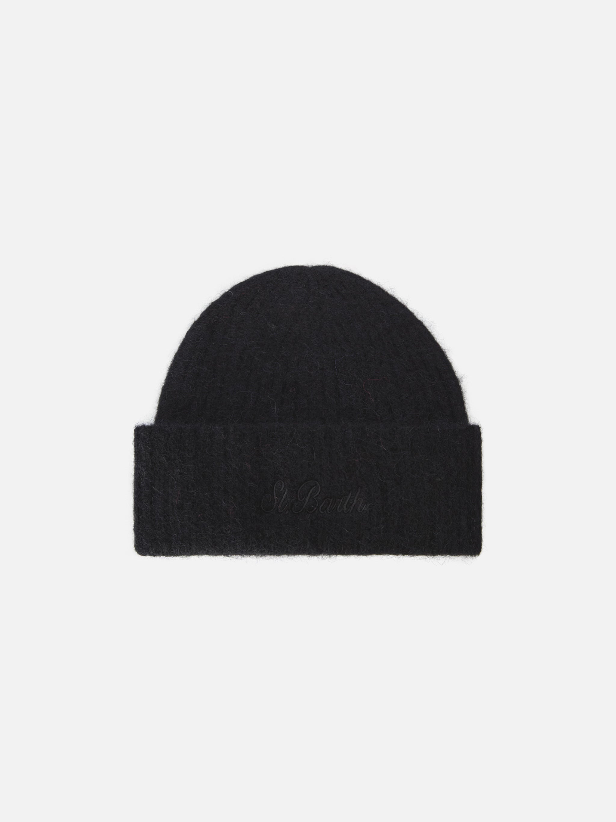 Stretch Alpaca Hat Wengen Black