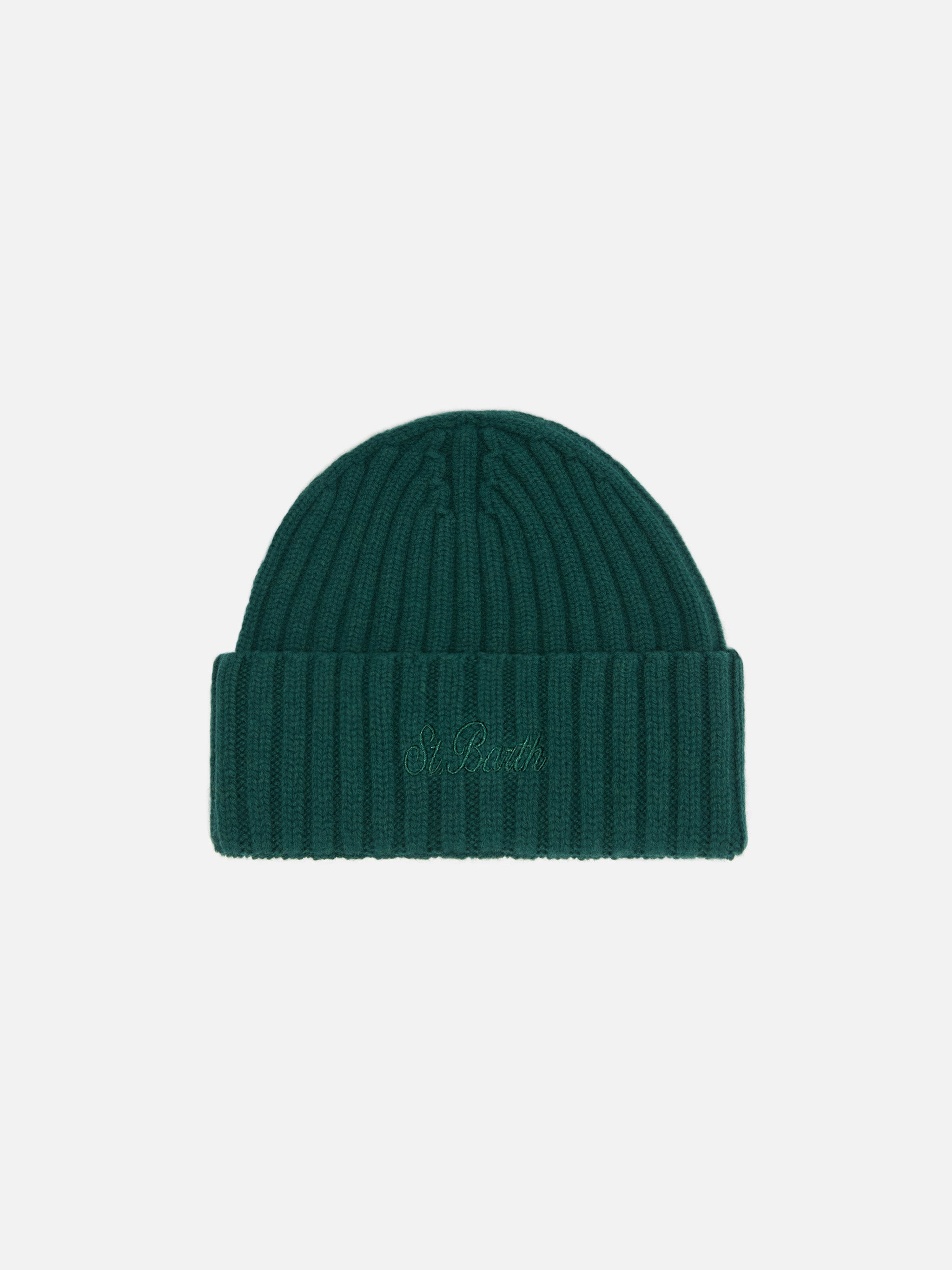 Wool Wengen Beanie British Green Hat