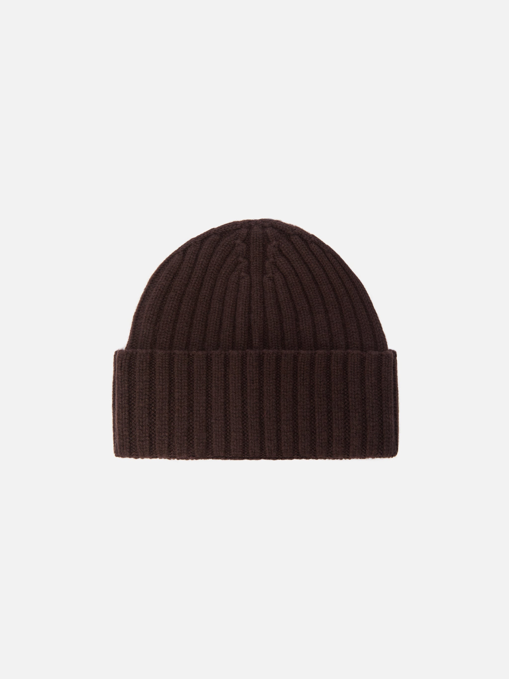 Wool Wengen Beanie Brown Hat