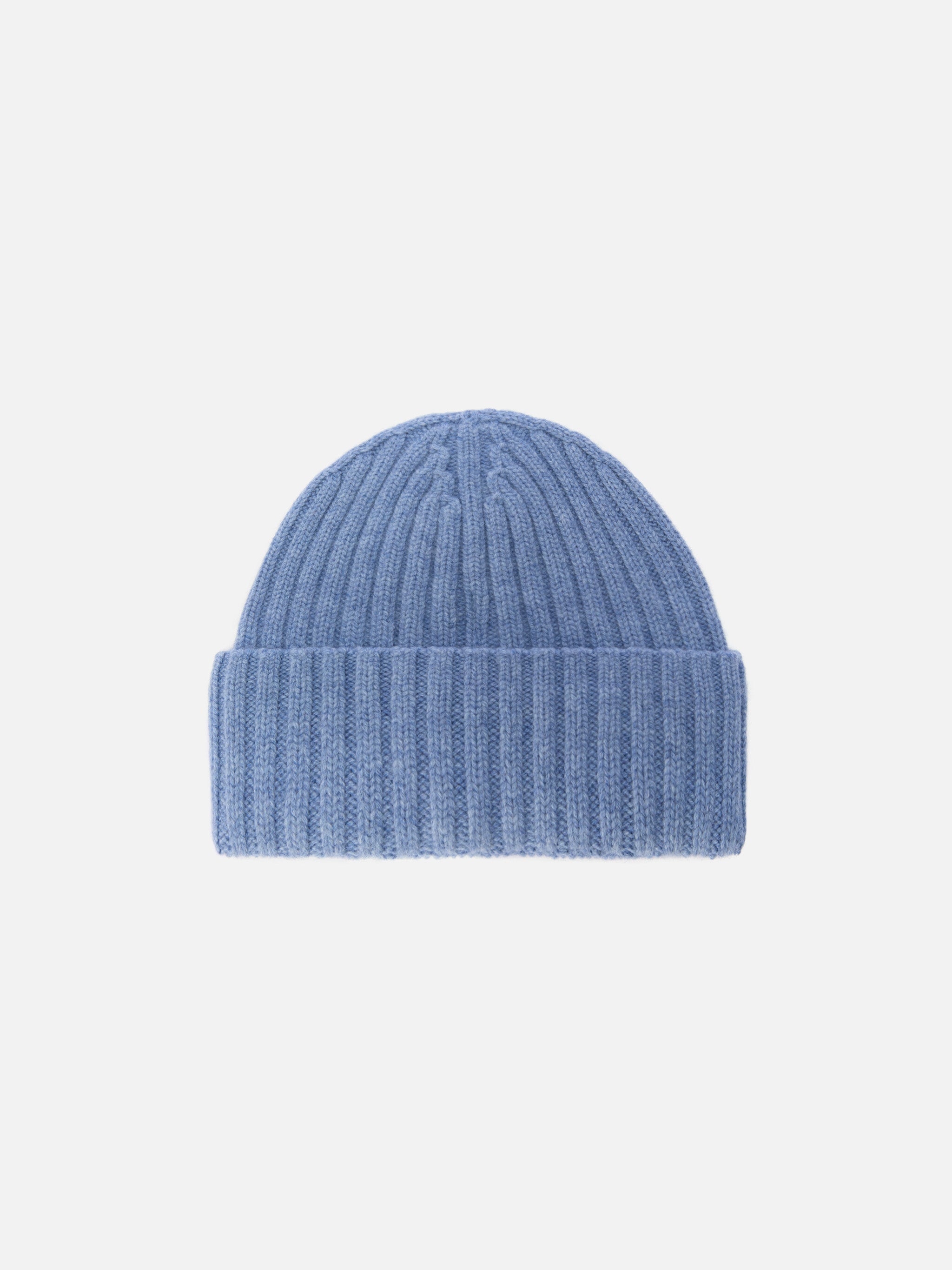 Wool Wengen Beanie Powder Blue Hat