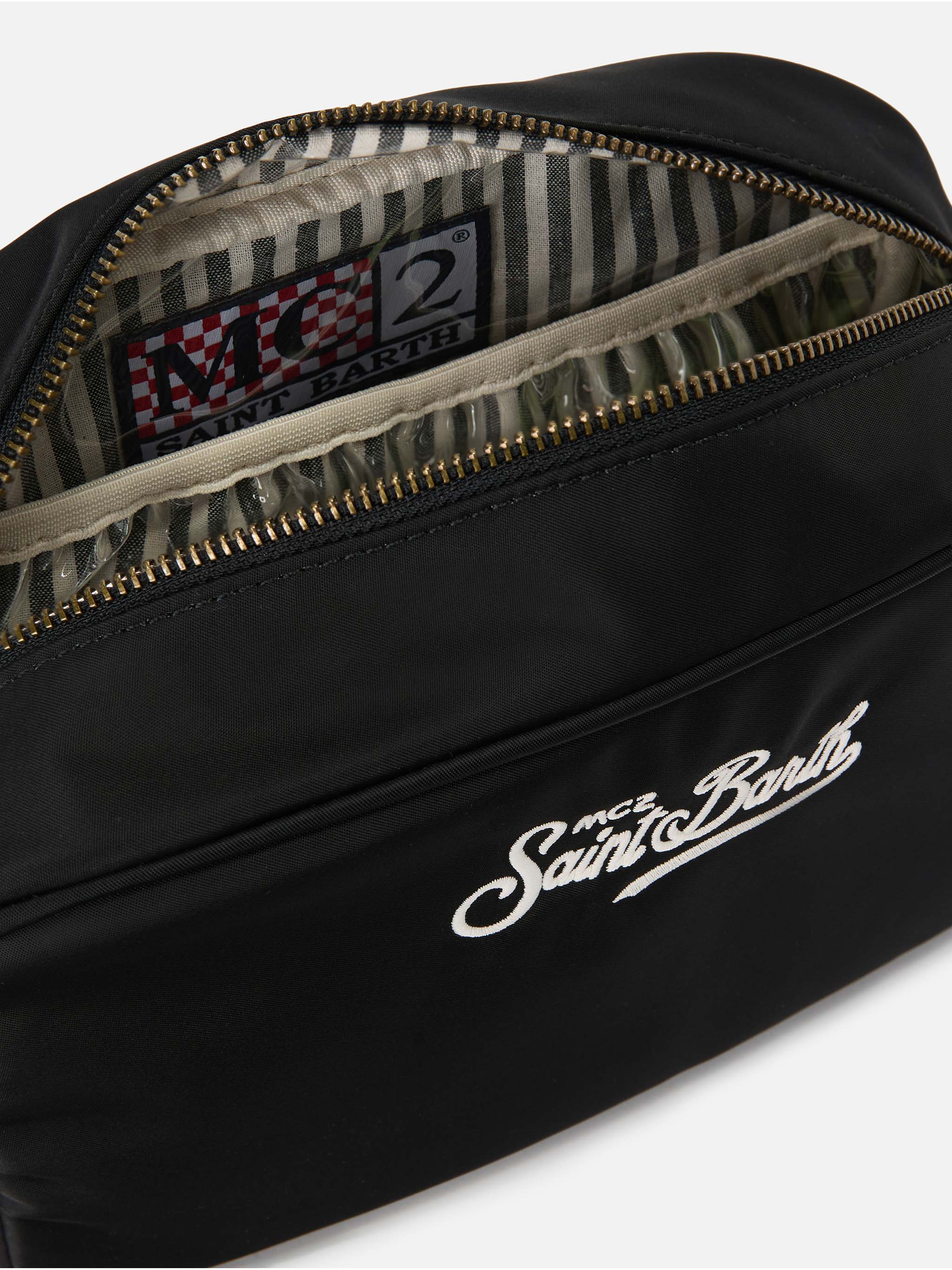 Westwood Black Nylon Beauty Bag Pochette