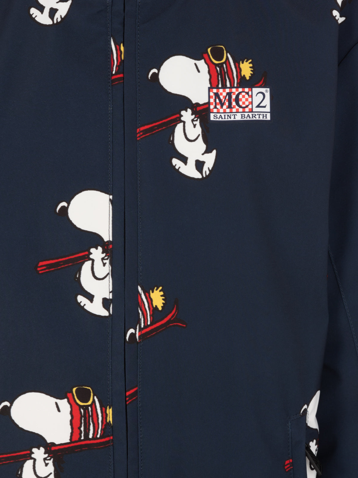 Boy Blue Jacket Wildhorn With Snoopy Ski Club Print | Peanuts Special Edition
