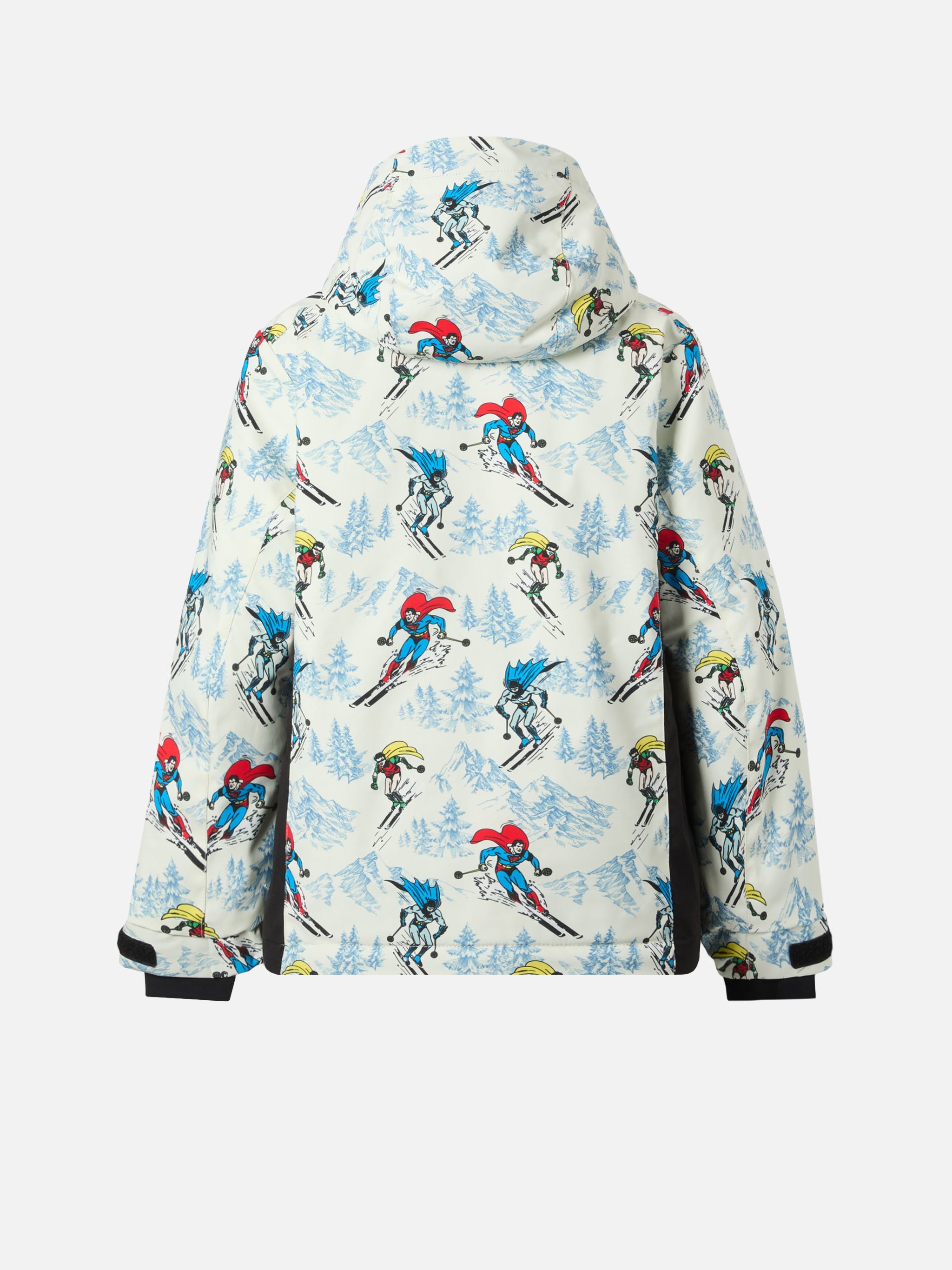 Ski Jacket Wildhorn With Suoer Heroes Print | Dc Special Edition White