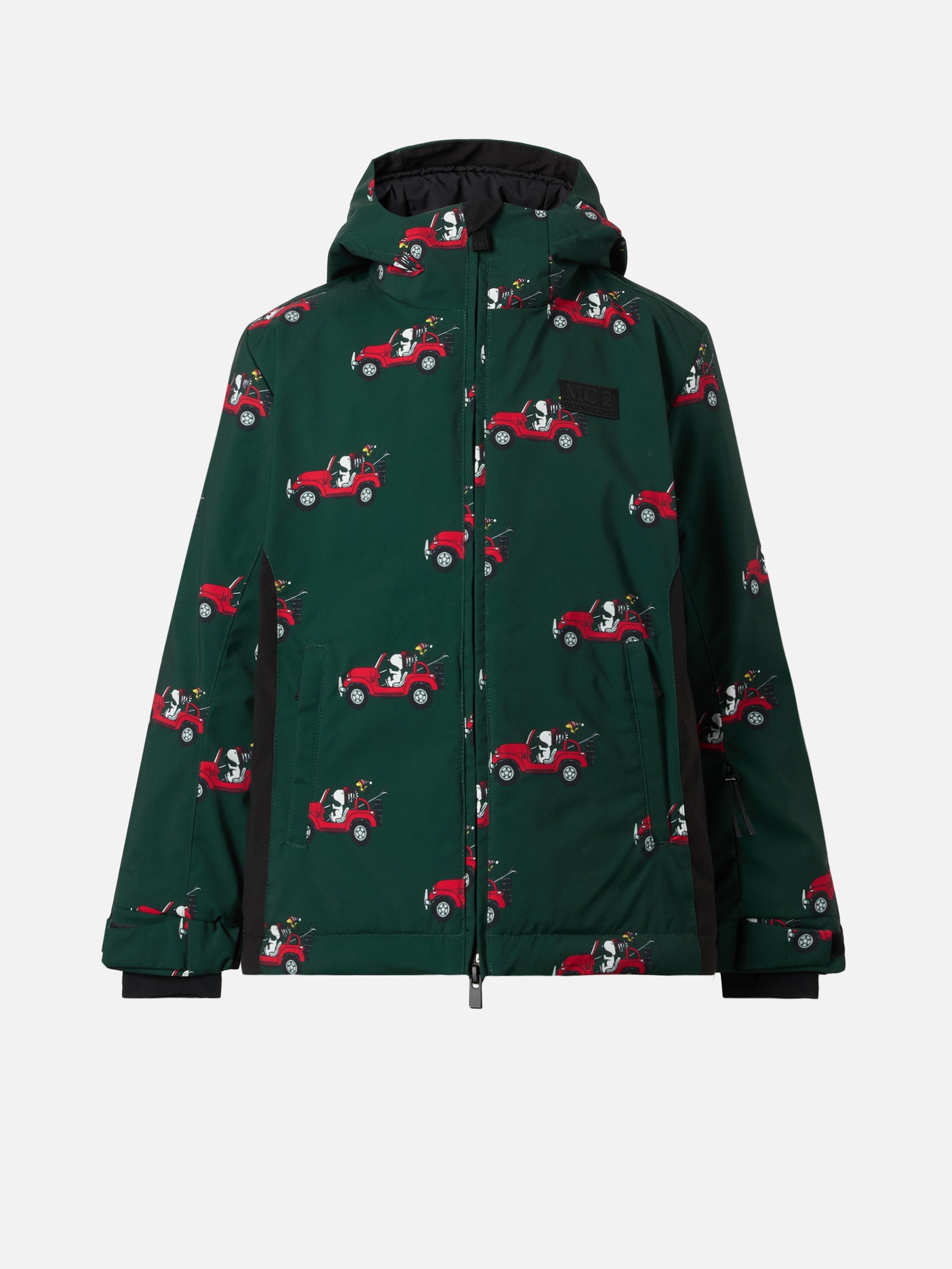 Ski Jacket Wildhorn With Snoopy Print | Peanuts Special Edition Green