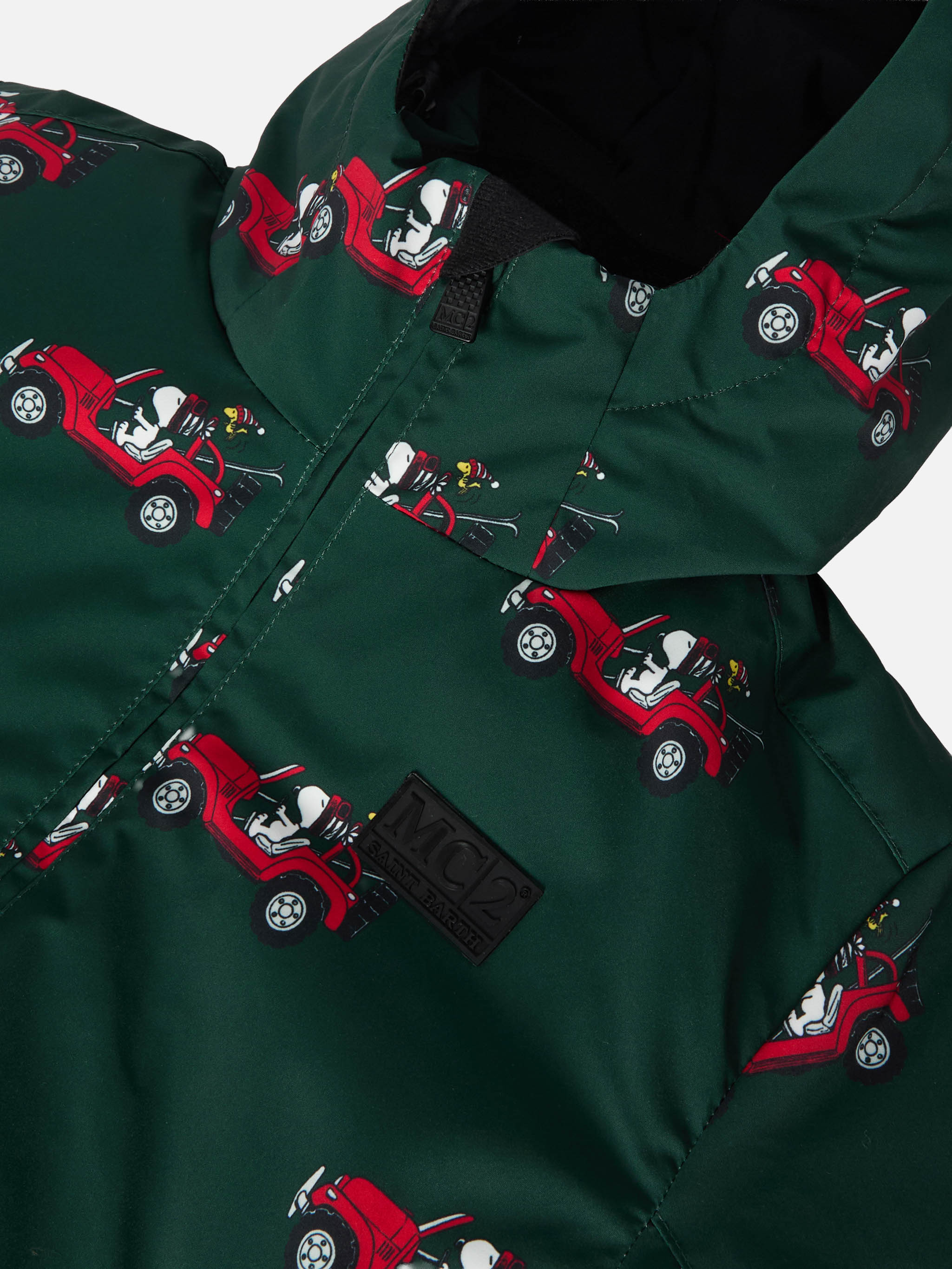 Ski Jacket Wildhorn With Snoopy Print | Peanuts Special Edition Green
