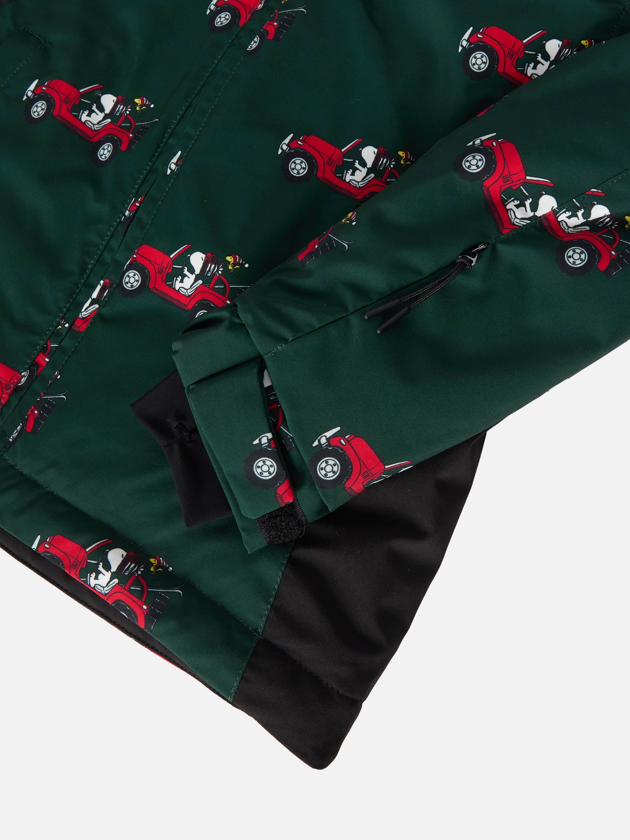 Ski Jacket Wildhorn With Snoopy Print | Peanuts Special Edition Green