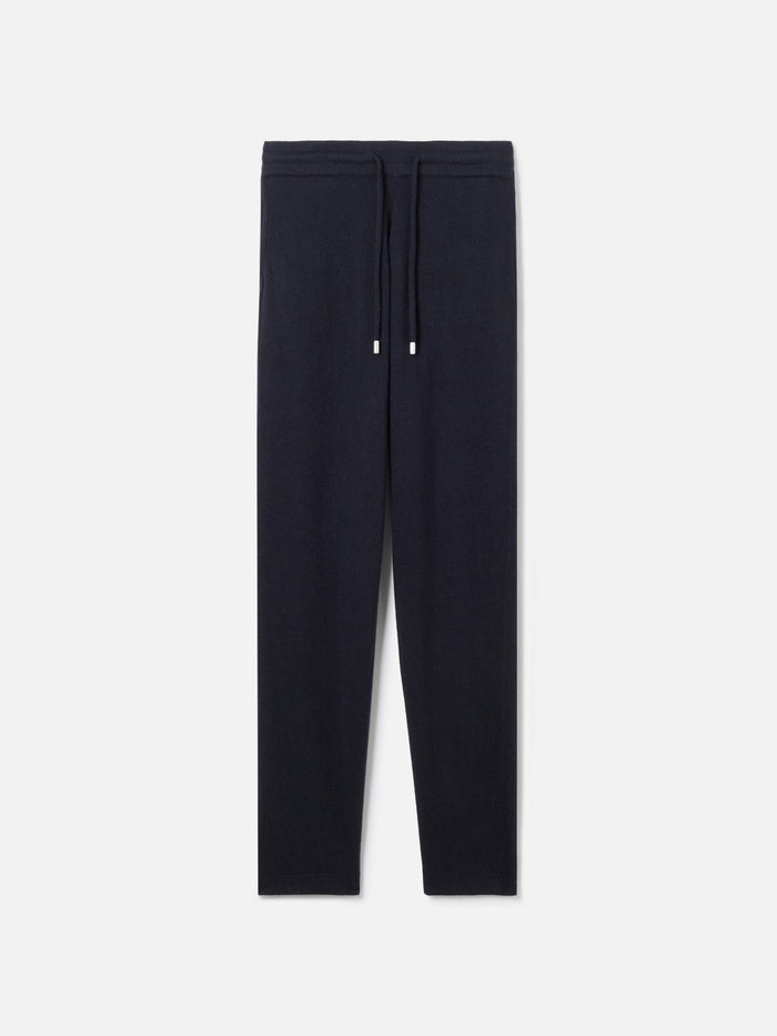 Walton Navy Blue Knitted Pants