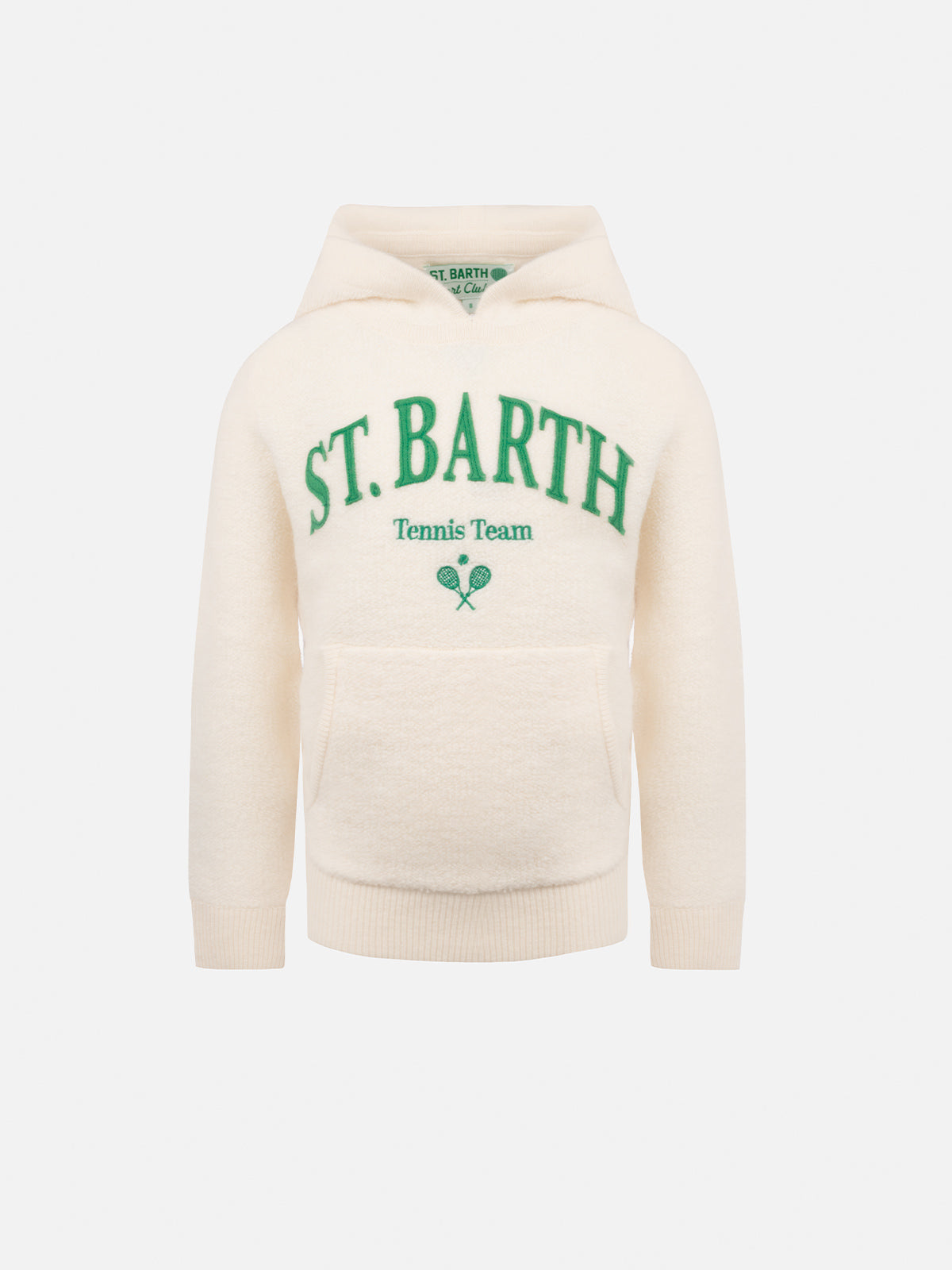 Boy Knit Sweatshirt Wood Grey Knitwear