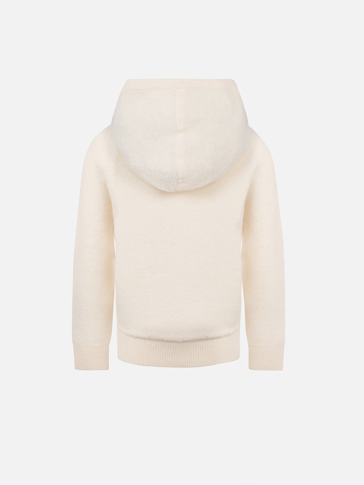 Boy Knit Sweatshirt Wood Grey Knitwear