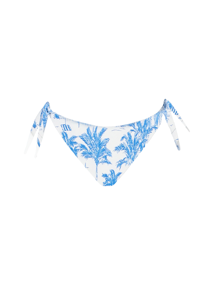 Yali Toile De Jouy Swim Briefs White Bottom
