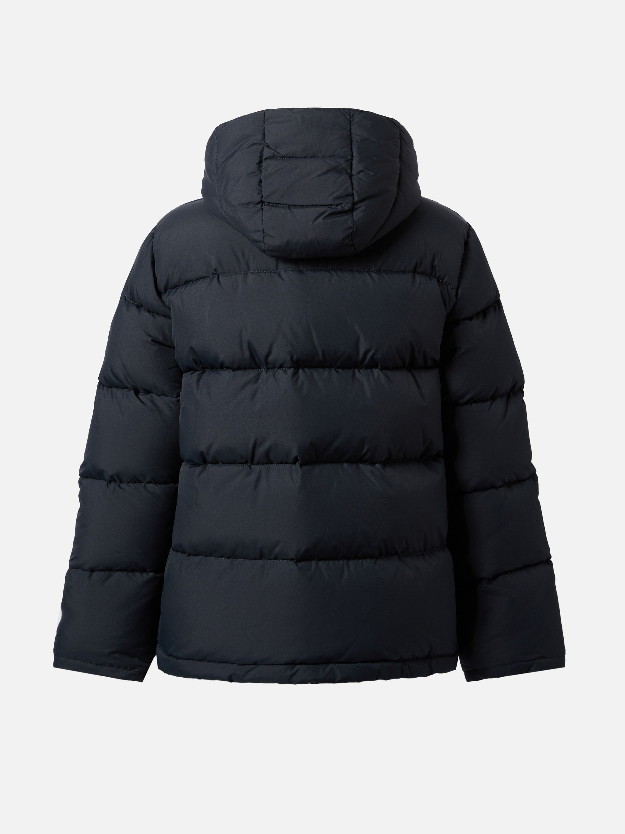 Hooded Down Padded Jacket Young Navy Blue