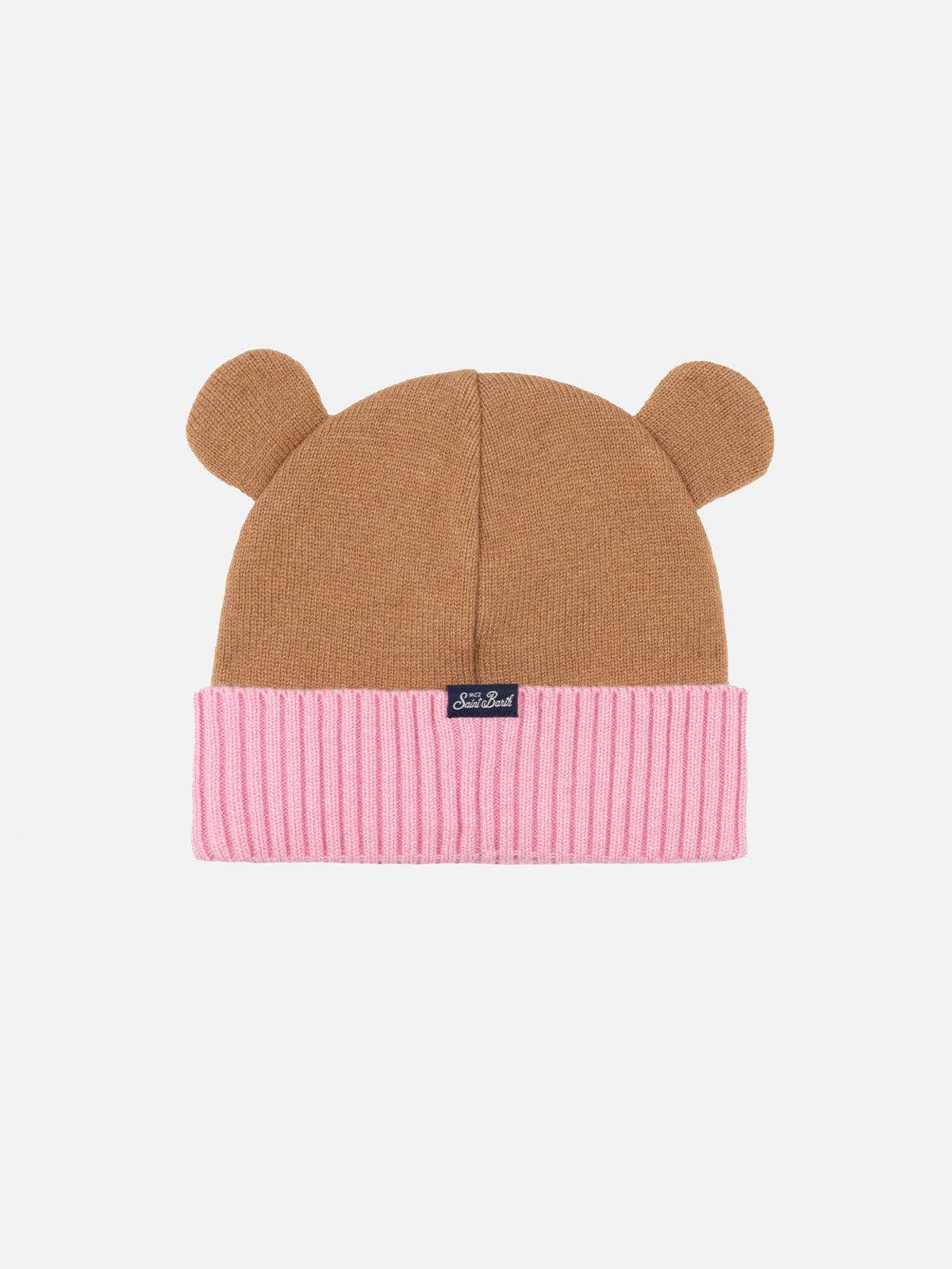Girl Pink And Brown Hat Zaya With Bear Shape Camel