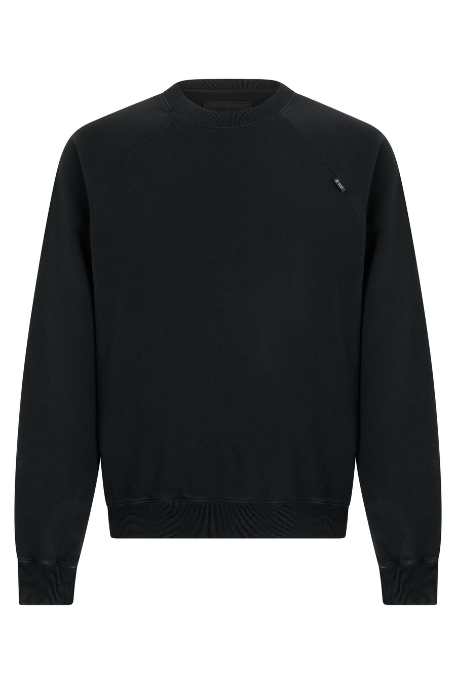 Sweatshirt Black Cotton Sweatshirts