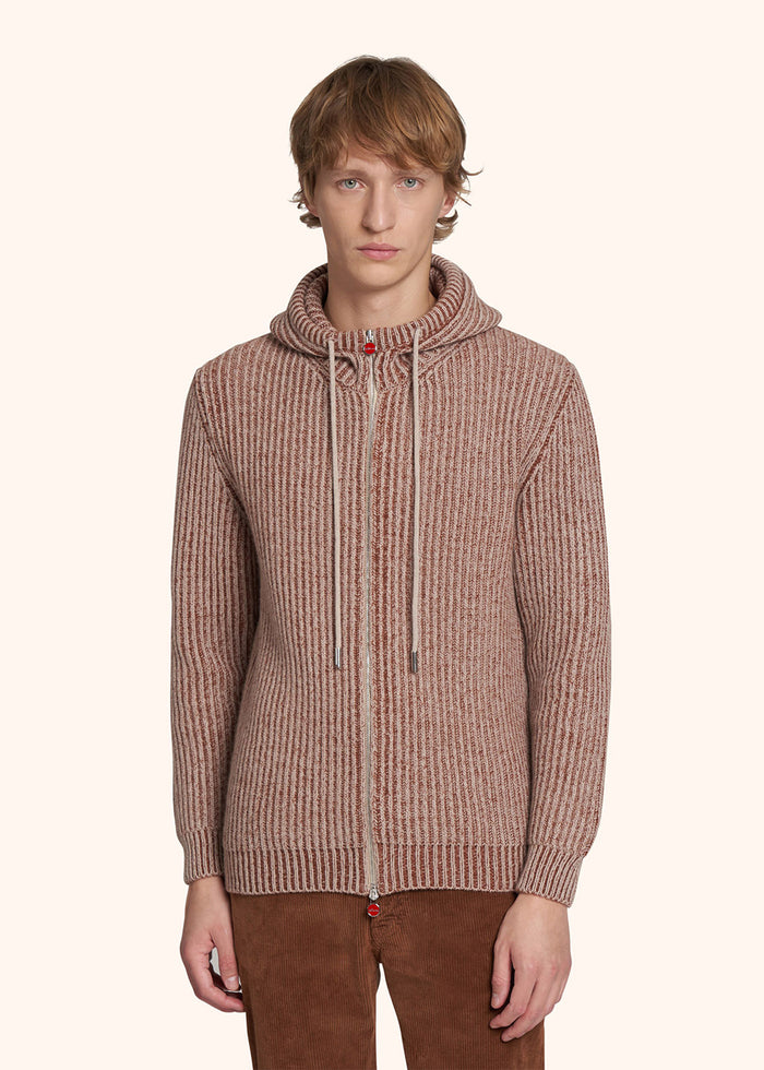 BLOUSON CASHMERE Beige/cognac Outerwear