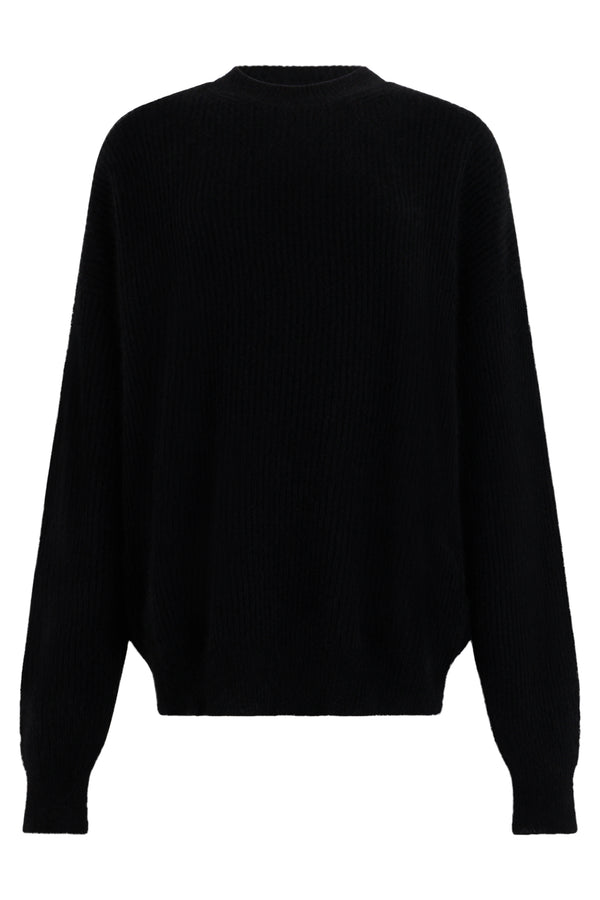 Oversized Cashmere Sweater Black