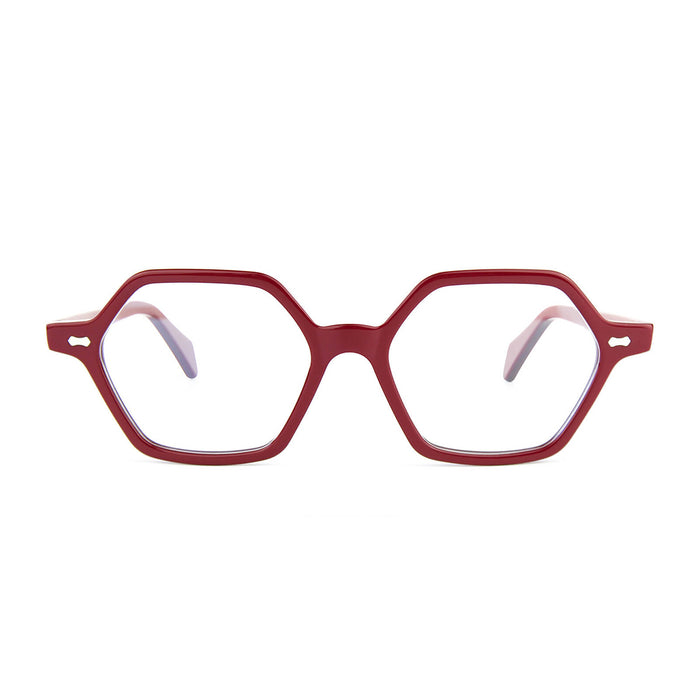 Dandys Faggio RO28 Rosso Acetate Occhiali Da Vista