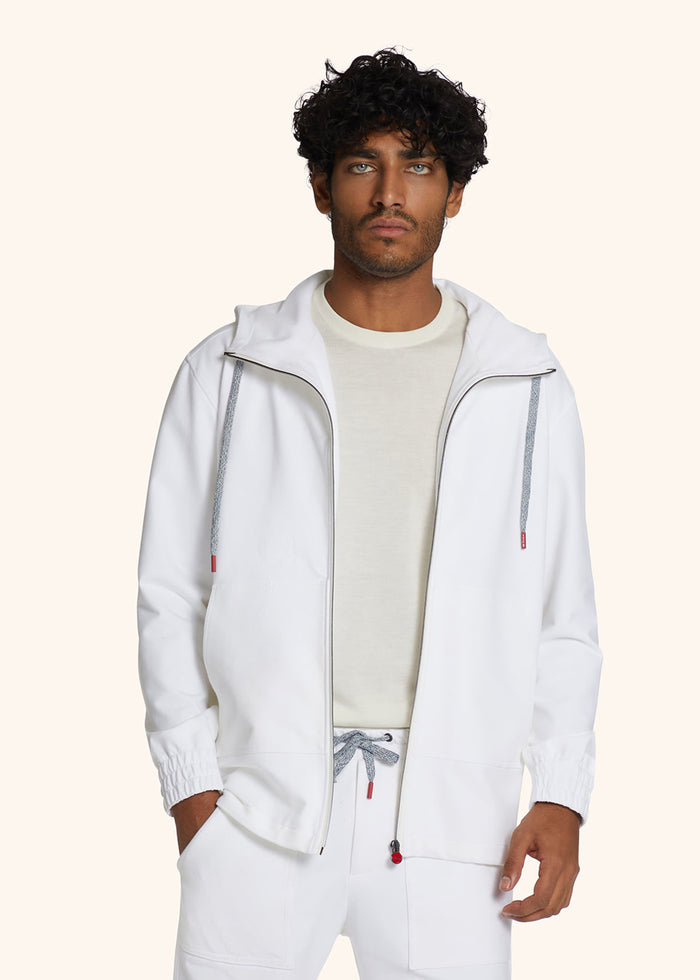 UMBI - SWEATSHIRT HOODED COTTON White Elastane Shirt