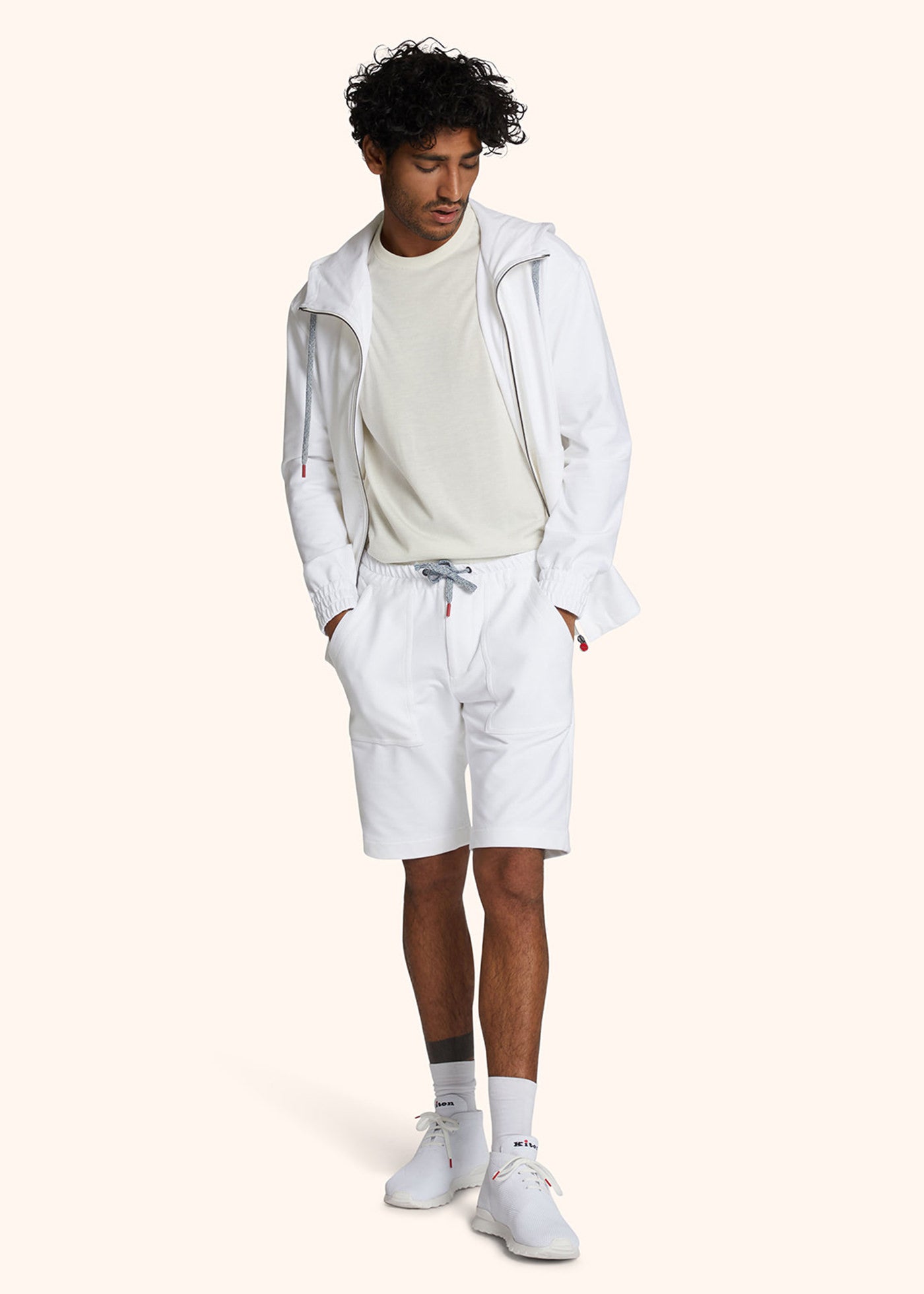 UMBI - SWEATSHIRT HOODED COTTON White Elastane Shirt