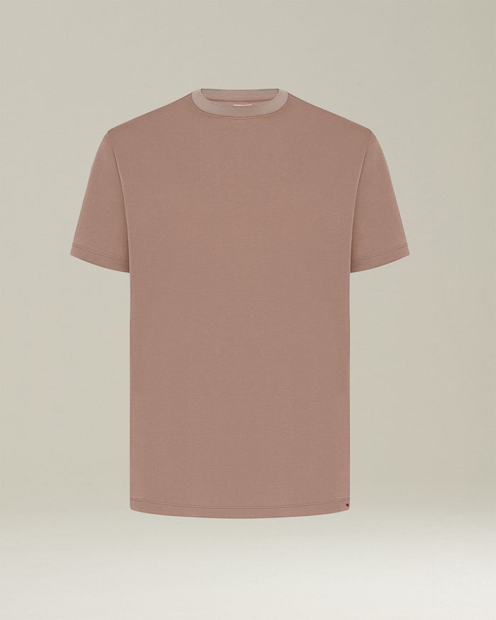 MILANO - T-SHIRT COTTON Taupe Polo/t