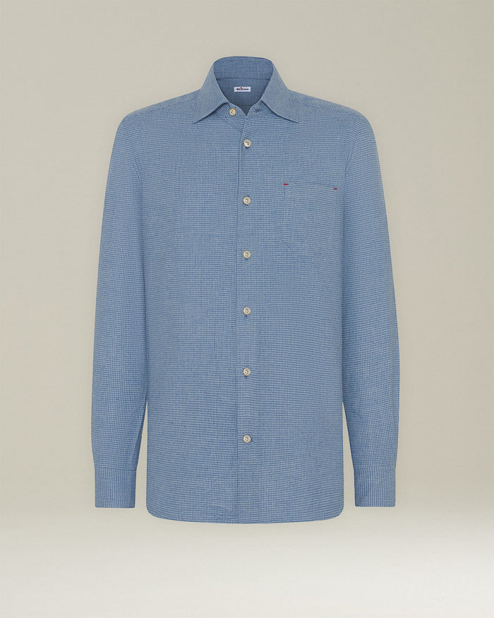 NERANO - SHIRT COTTON Azure