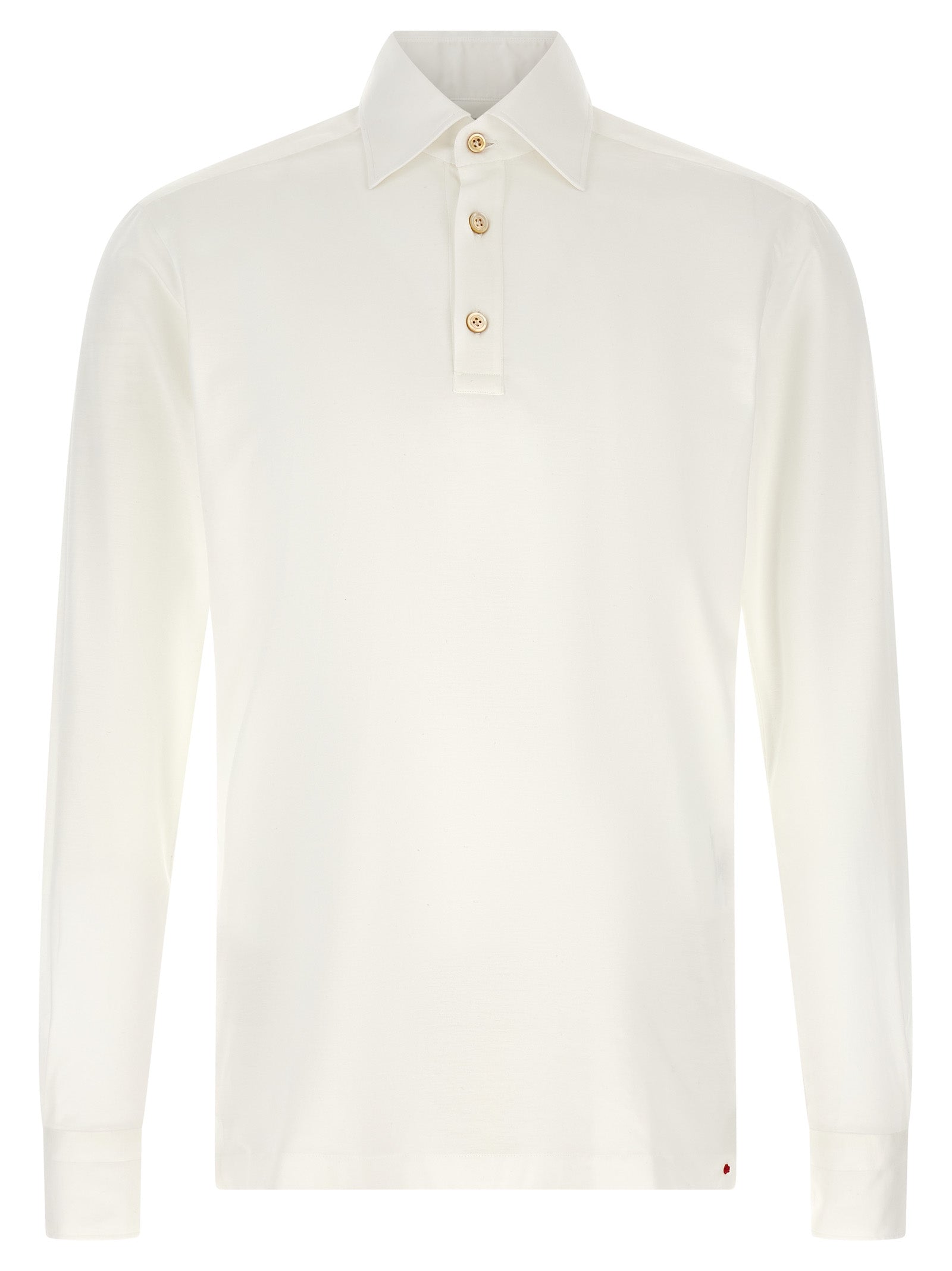 Positano Polo Shirt White Cotton