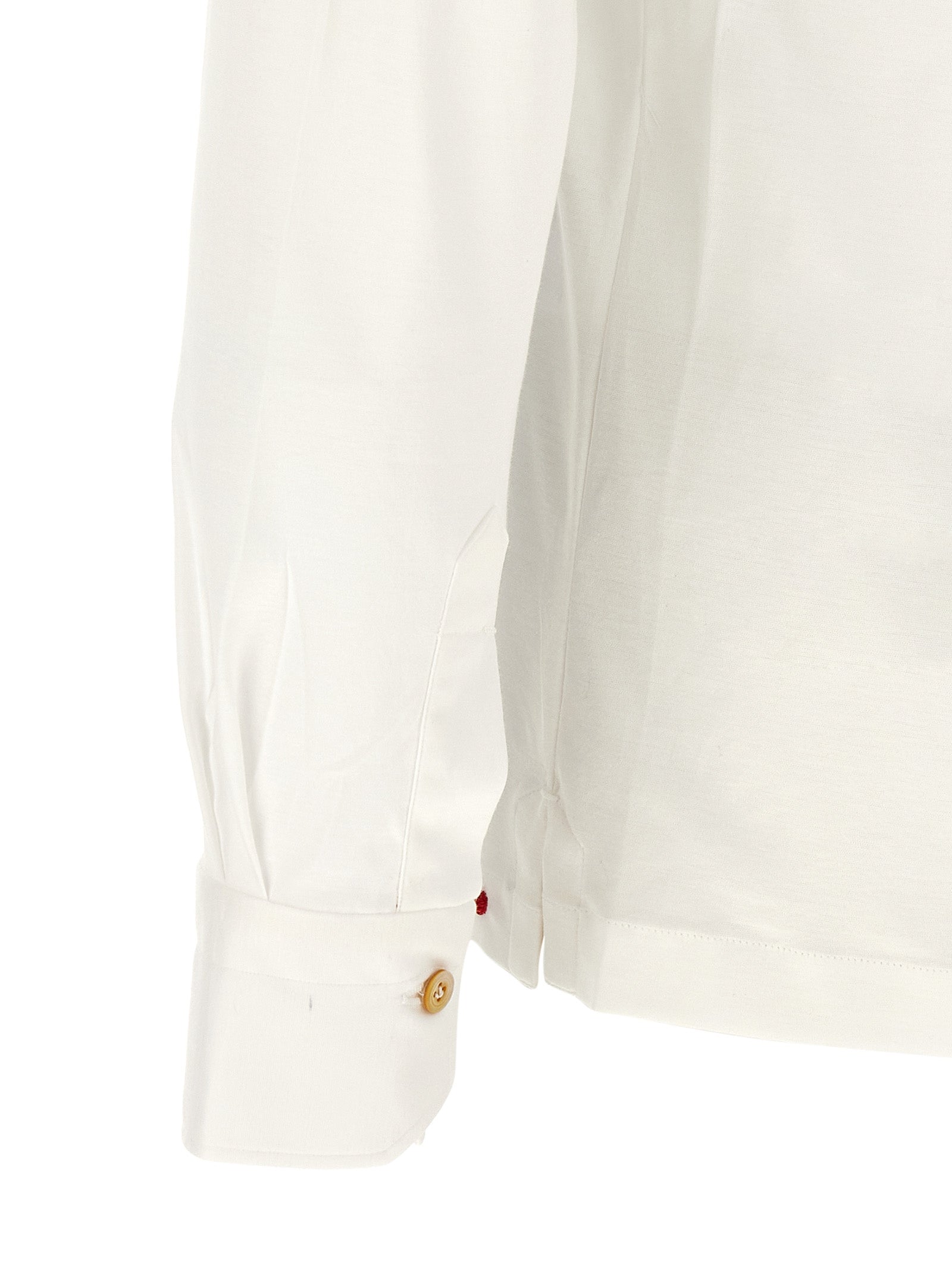 Positano Polo Shirt White Cotton