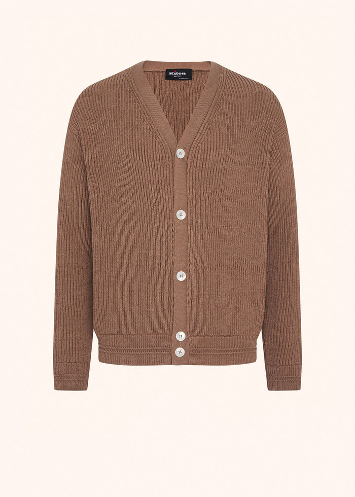 SWEATER COTTON Camel Accessoires Pearl Knitwear