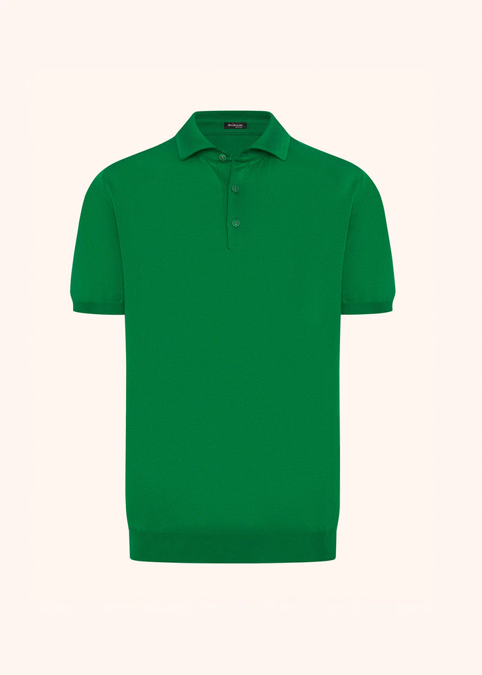 POLO SHIRT COTTON Grass Green Accessoires Bone Polo/t