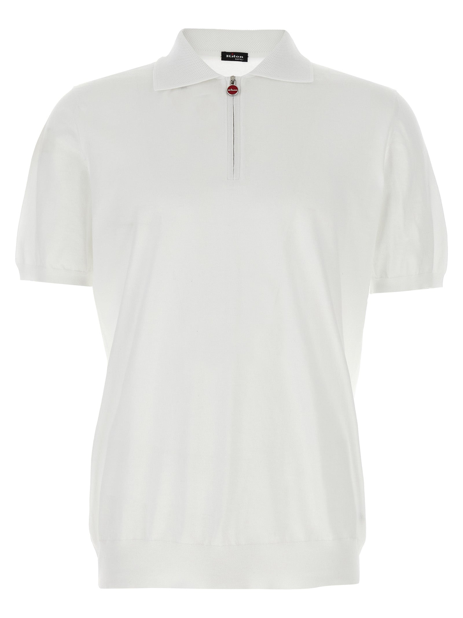 Honeycomb polo shirt White Cotton