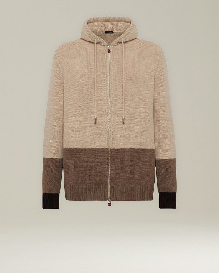 BLOUSON CASHMERE Beige/hazelnut/brown Accessoires Nickel Outerwear