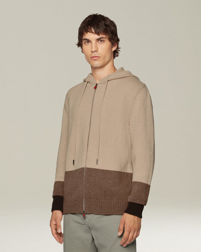 BLOUSON CASHMERE Beige/hazelnut/brown Accessoires Nickel Outerwear