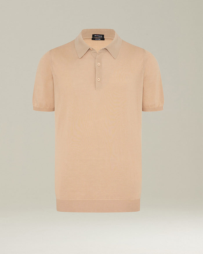 POLO SHIRT COTTON Natural Beige Accessoires Bone Polo/t