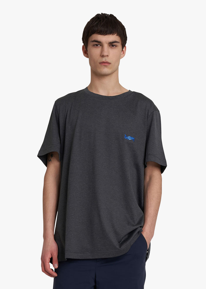 T-SHIRT COTTON Dark Grey Knitwear
