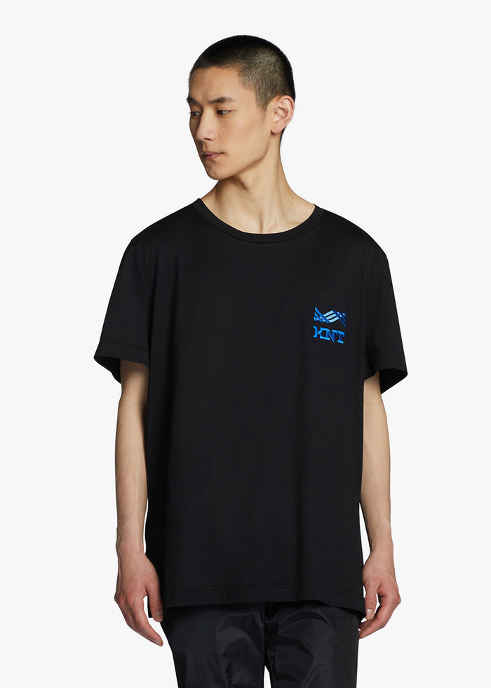 T-SHIRT COTTON Black Knitwear