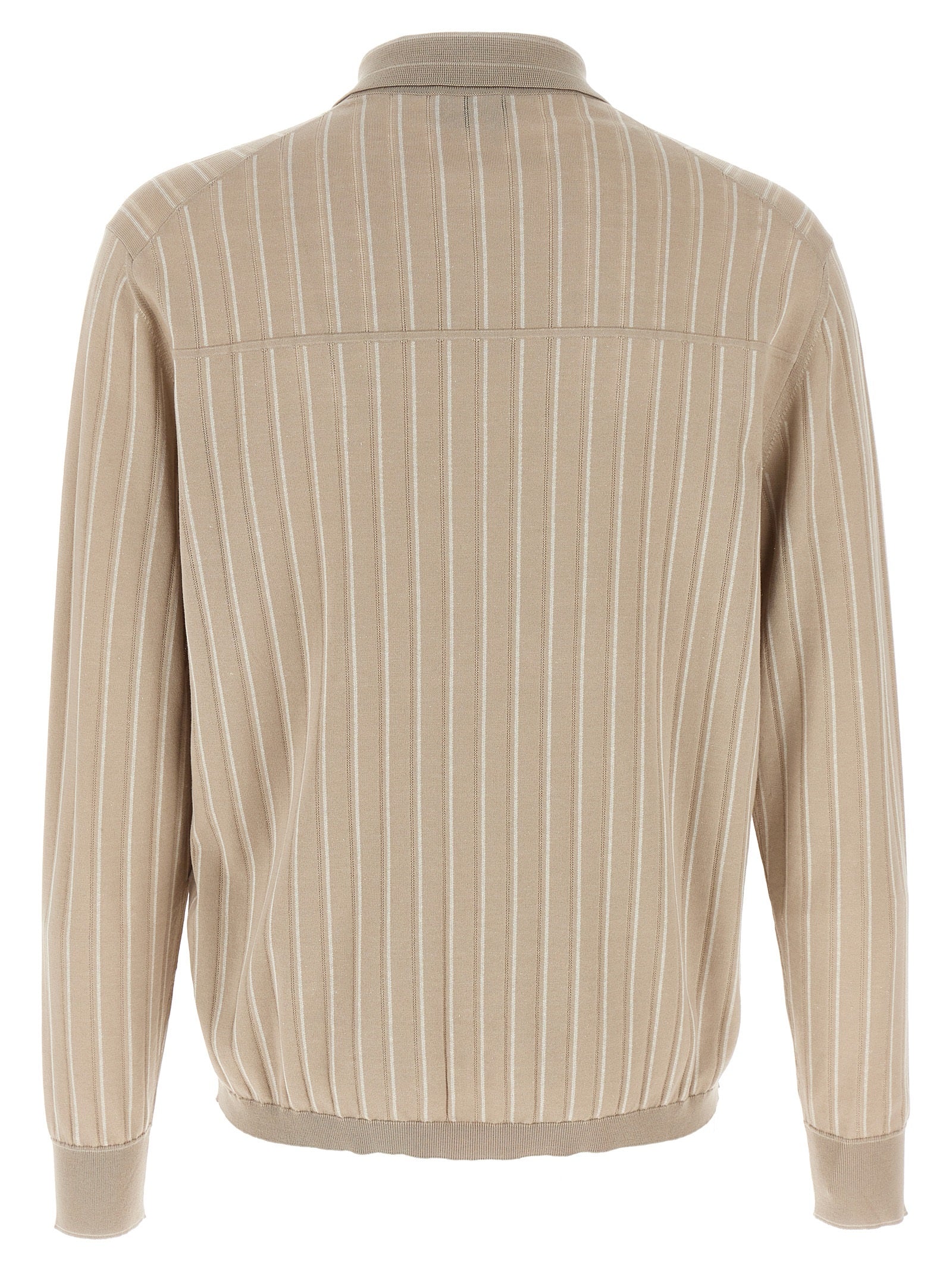 Knitted shirt Beige Shirt, Blouse