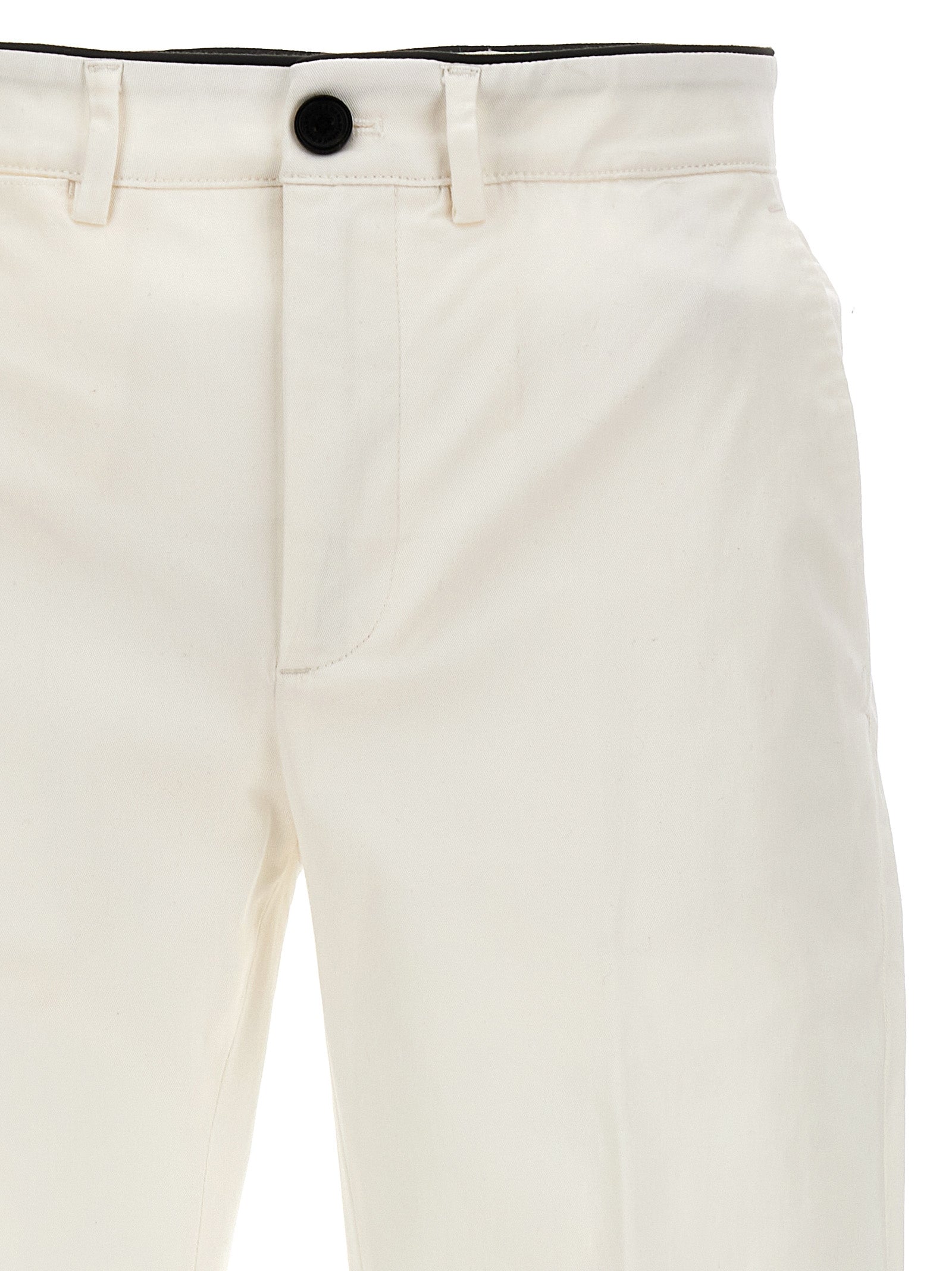 Mike pants White Cotton