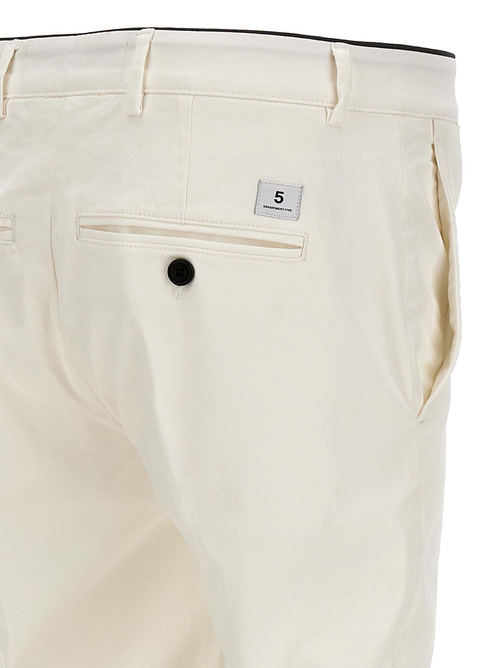 Mike pants White Cotton