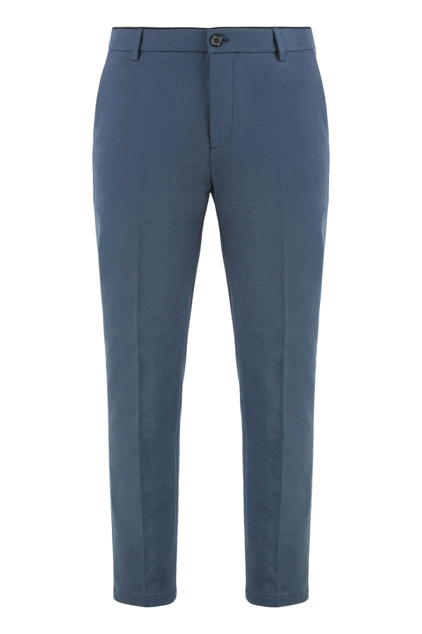 Chino Trousers Prince Navy Cotton Chinos