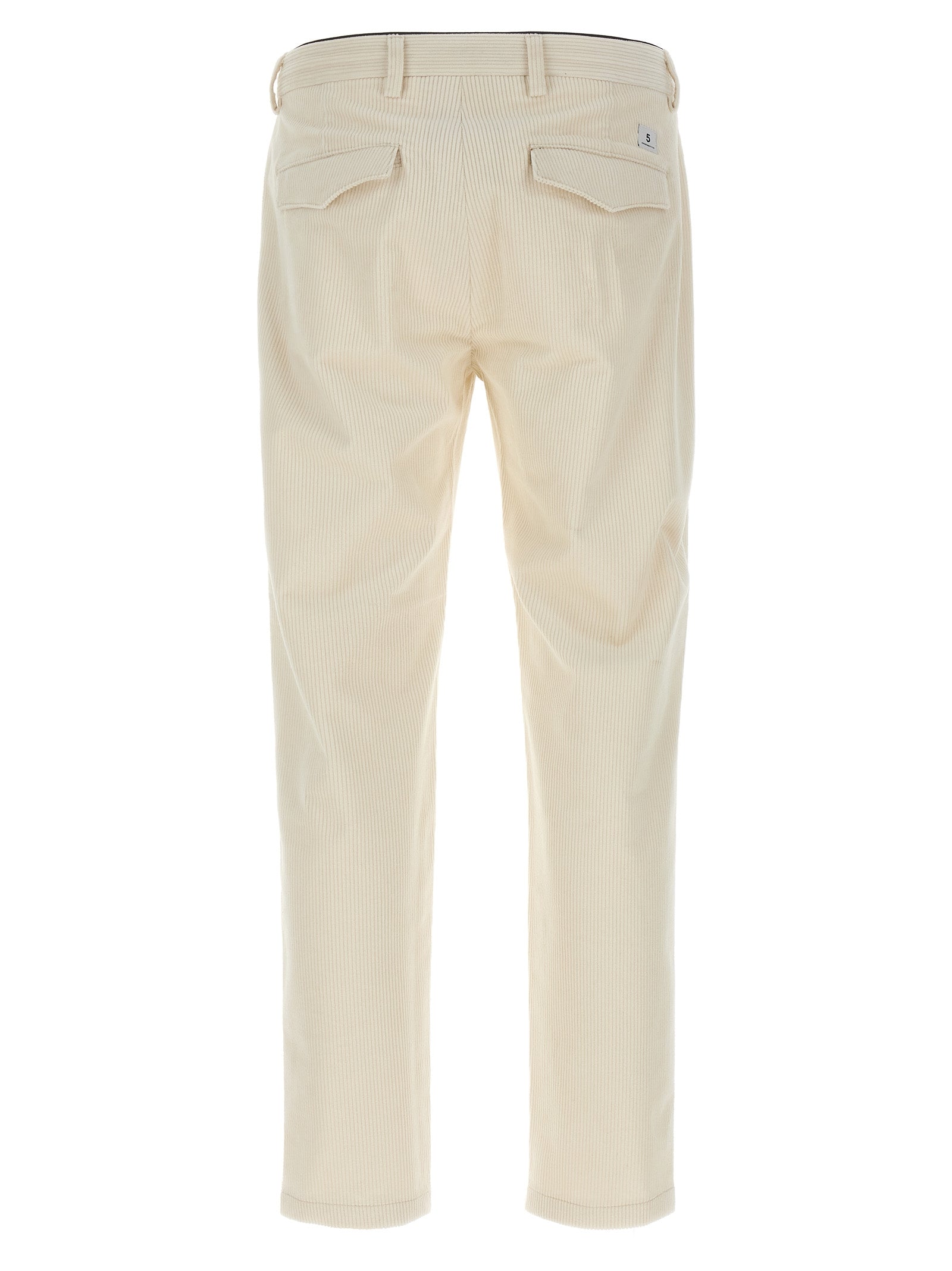 Prince pants White Cotton Elastane