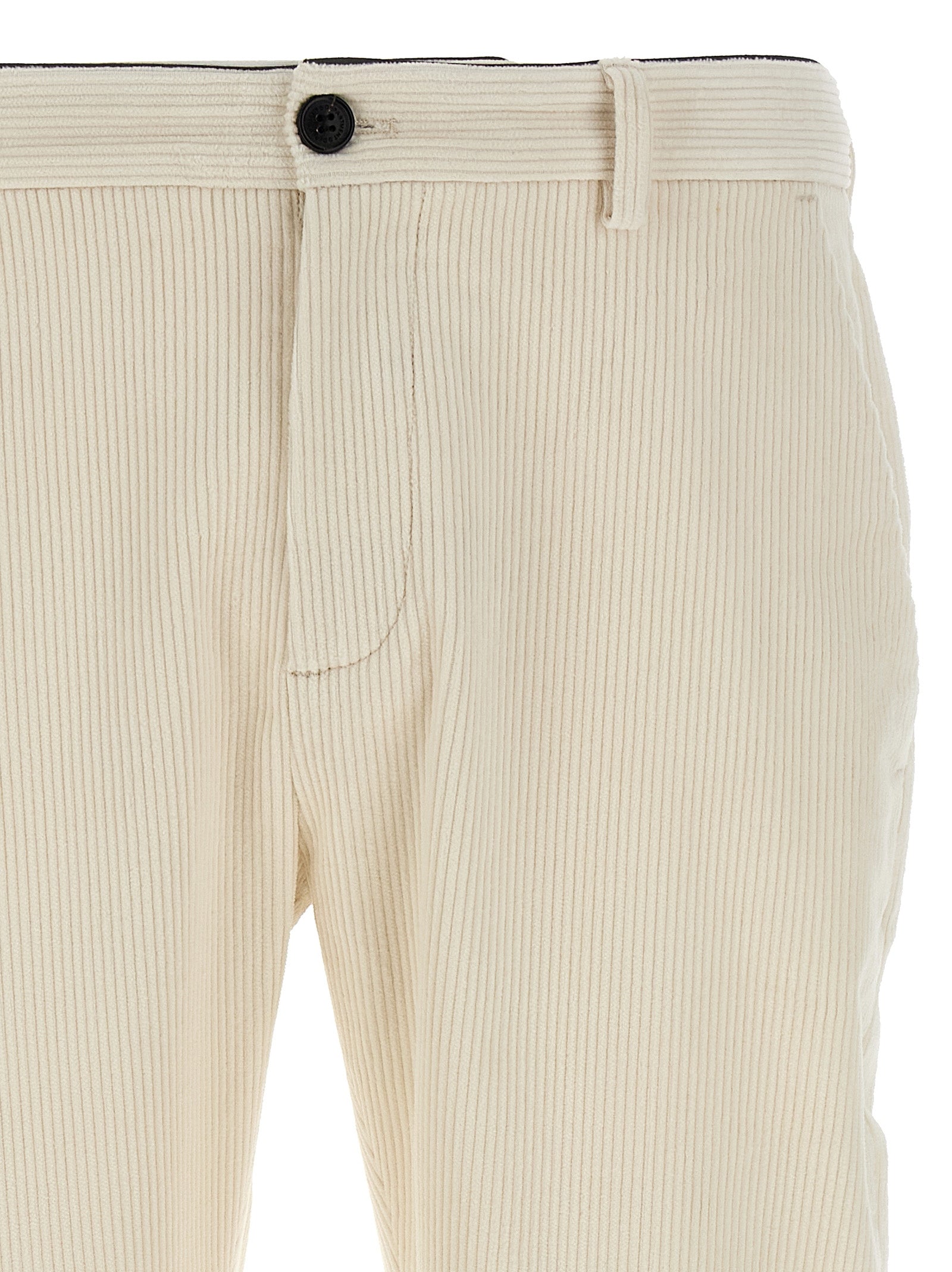 Prince pants White Cotton Elastane