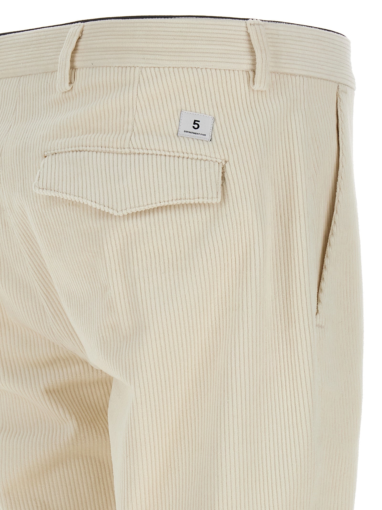 Prince pants White Cotton Elastane