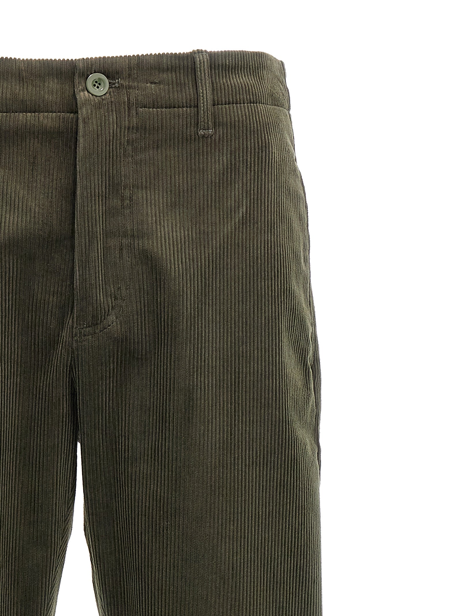 Off pants Green Cotton