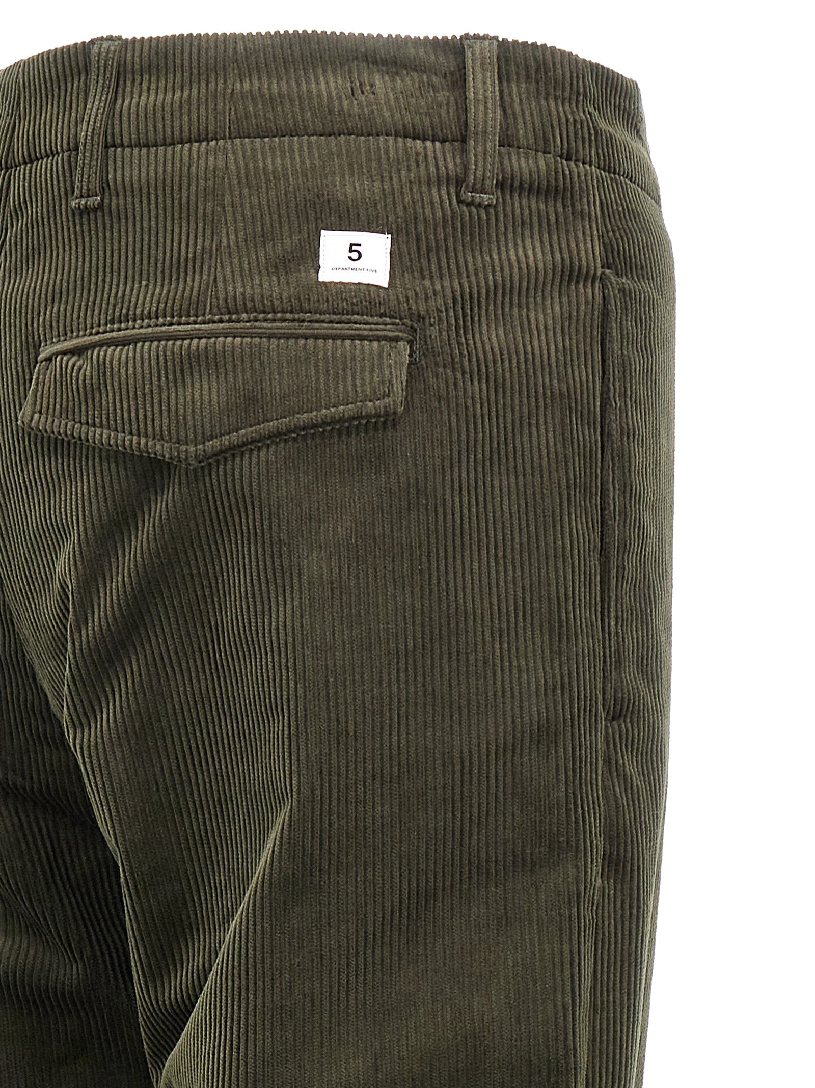 Off pants Green Cotton