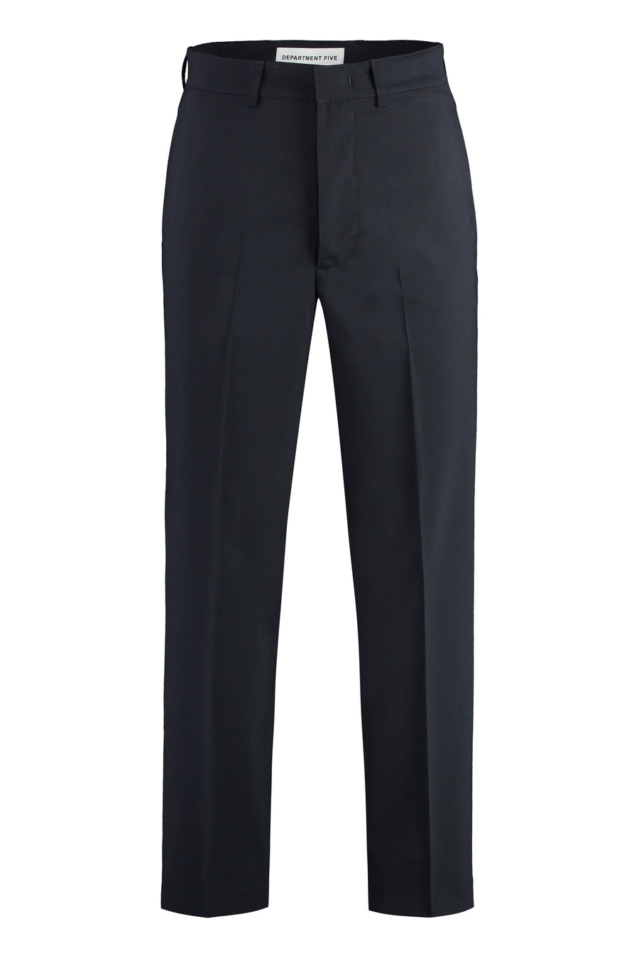 E-Motion Wool Blend Trousers Blue Elastane Chinos
