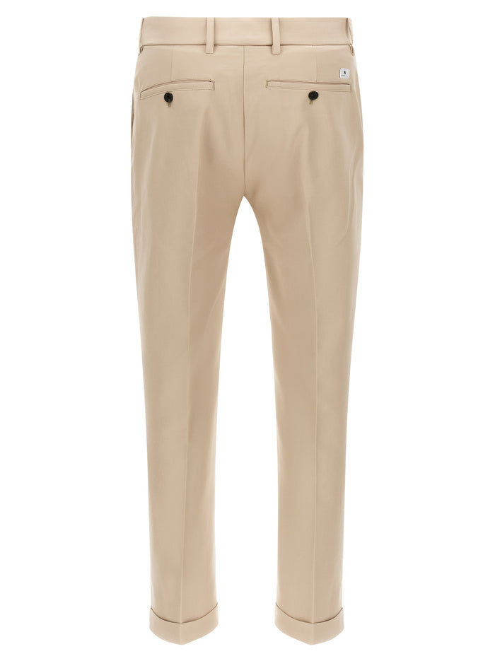 Destynai pants Beige Cotton