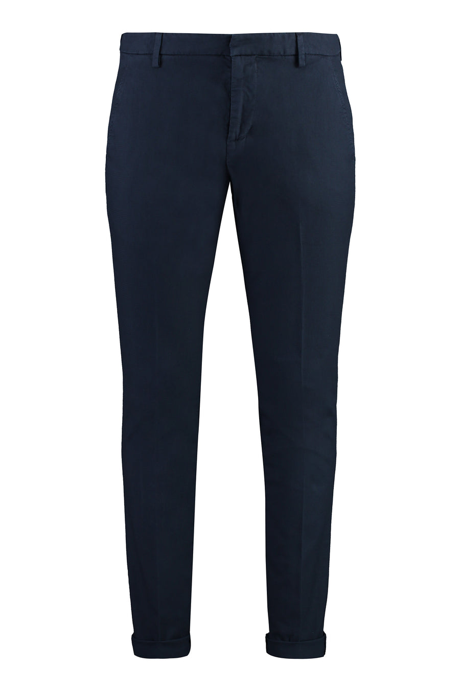 Gaubert Cotton Chino Trousers Blue Chinos